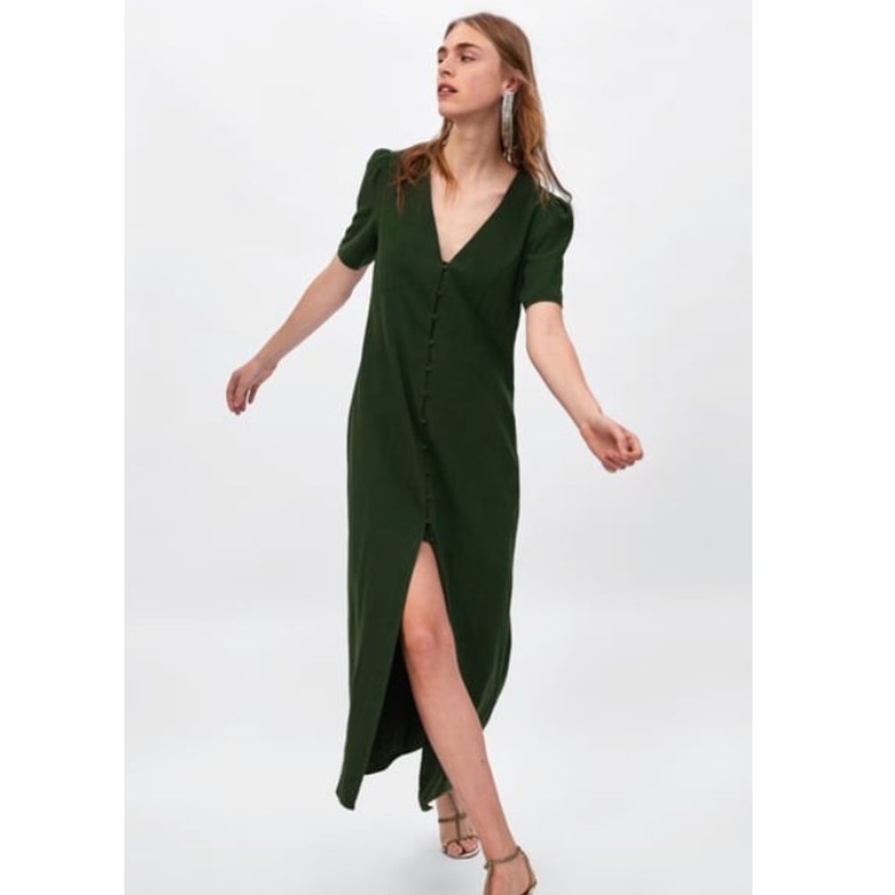 Zara Buttoned Maxi Dress